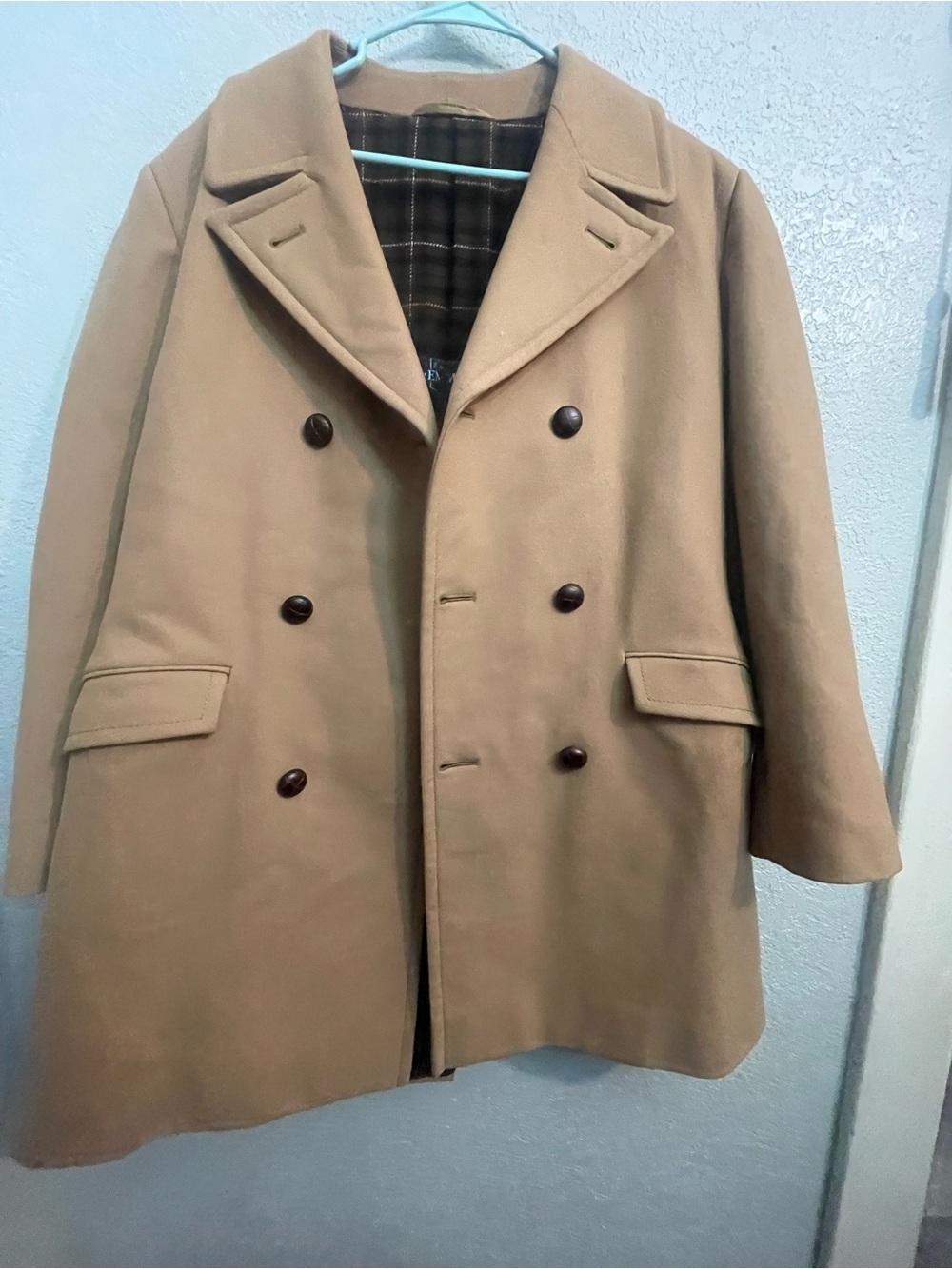 Unique EMMEPY Pure Lana 100%wool Made In Italy Sz 38 Long Coat 🧥